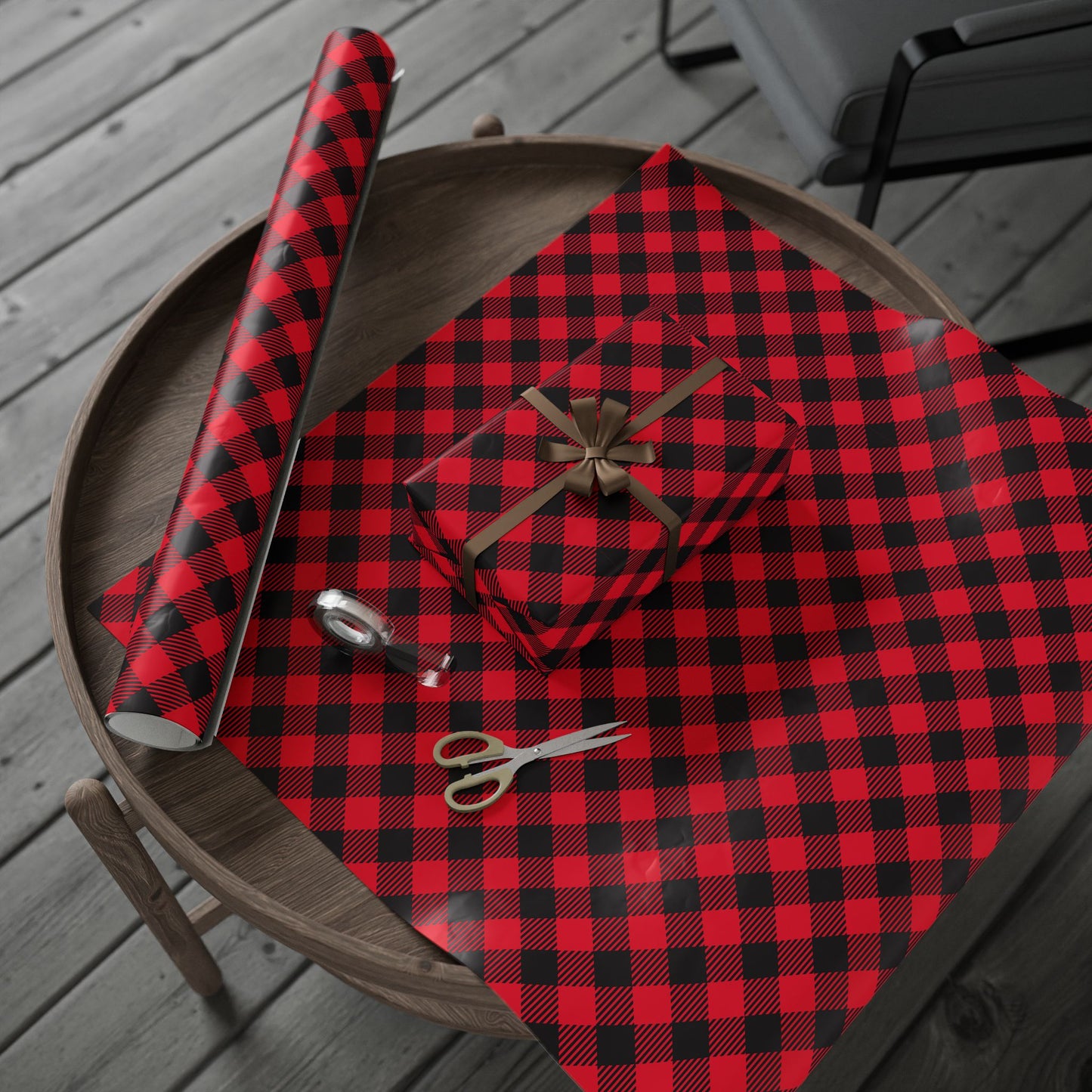 Gift Wrap | Raleigh, North Carolina | Gingham