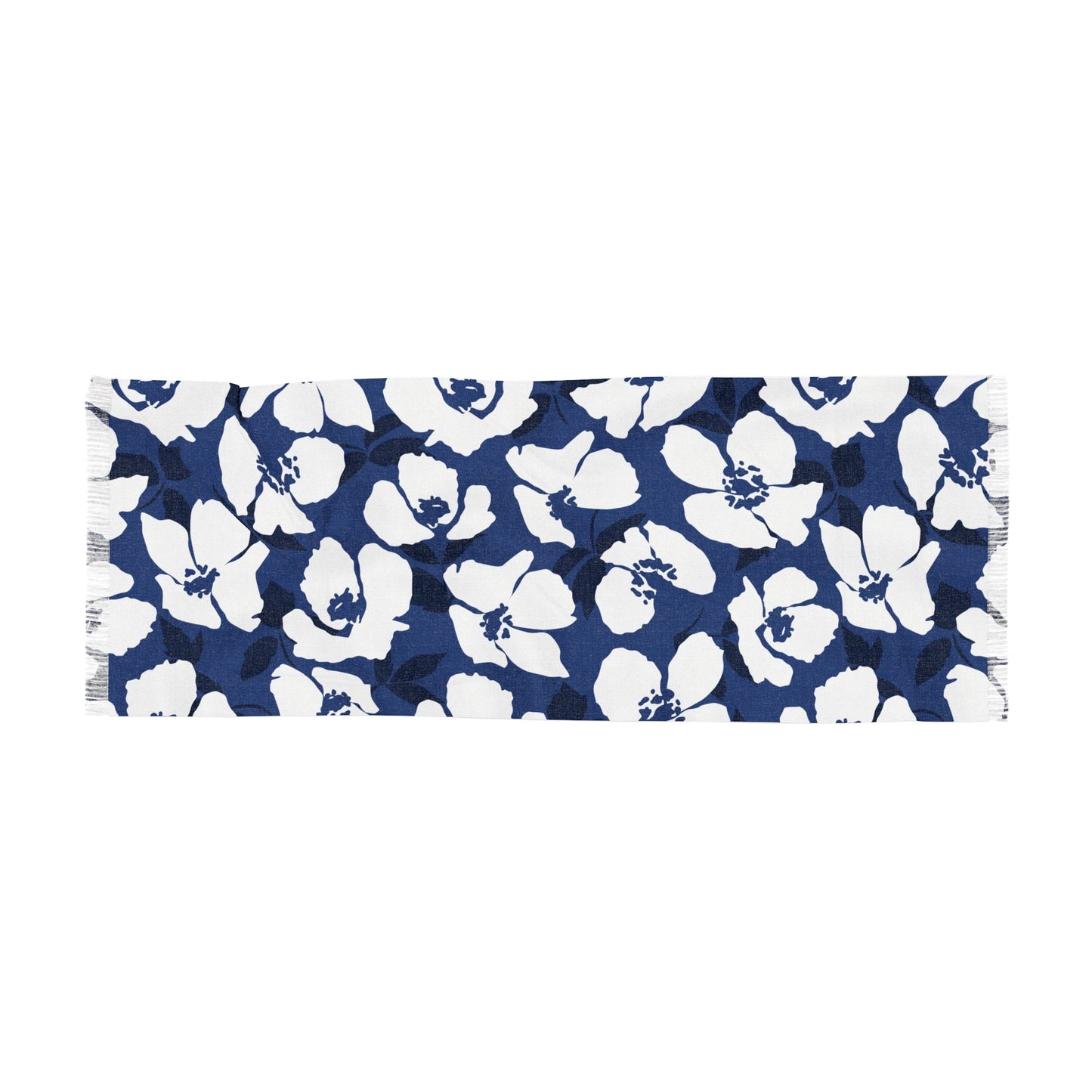 Scarf | Navy & White | Poppy
