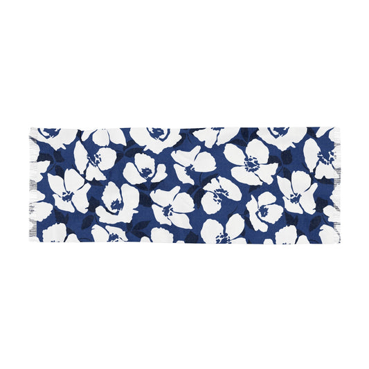 Scarf | Navy & White | Poppy