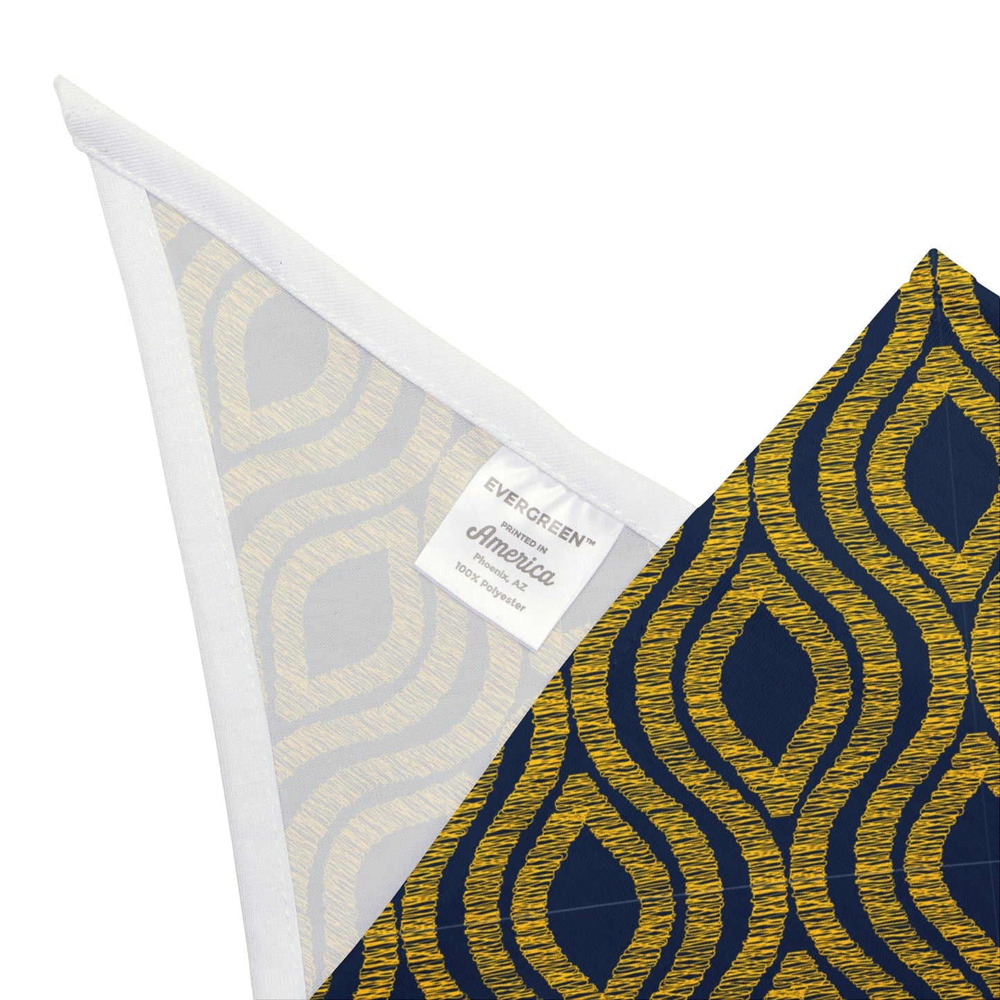 Pet Bandana | Yellow & Blue | Ogee