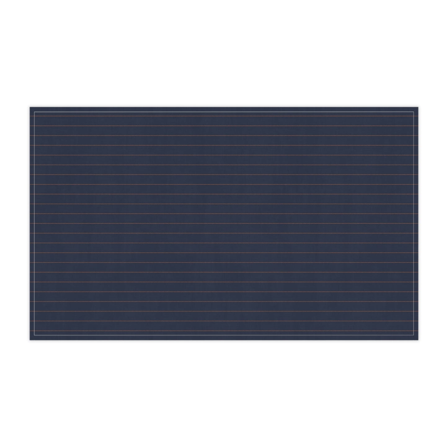 Tea Towels | Orange & Blue | Pinstripe