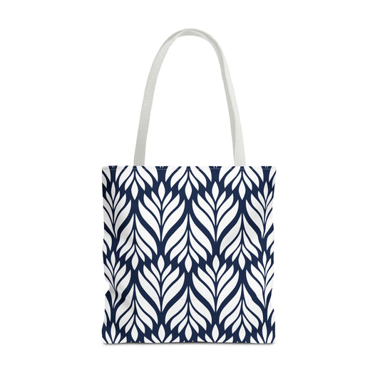 Tote Bag | Navy & White | Palm