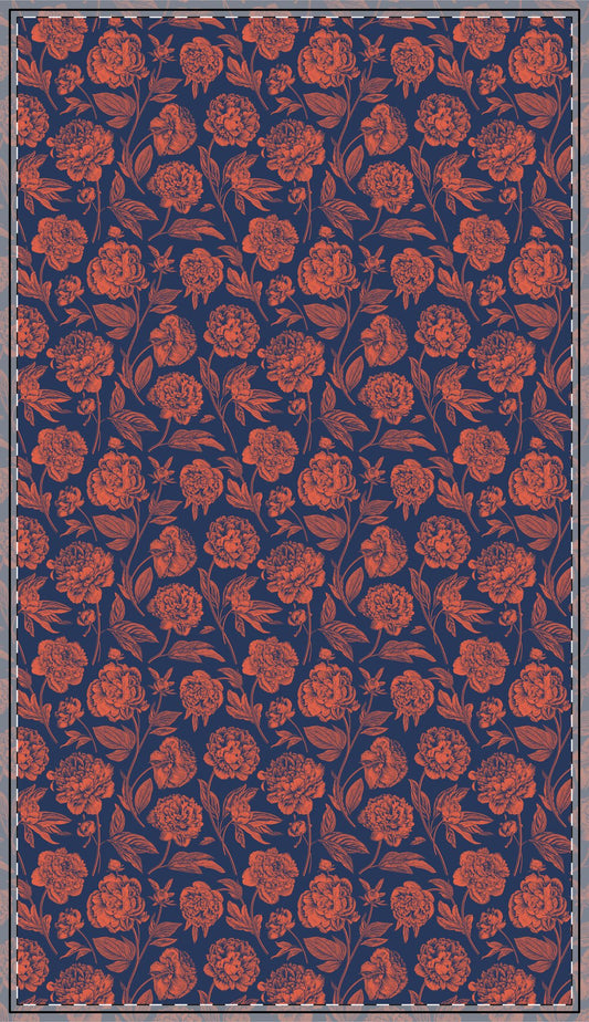 Tablecloth | Charlottesville, Virginia | Peony