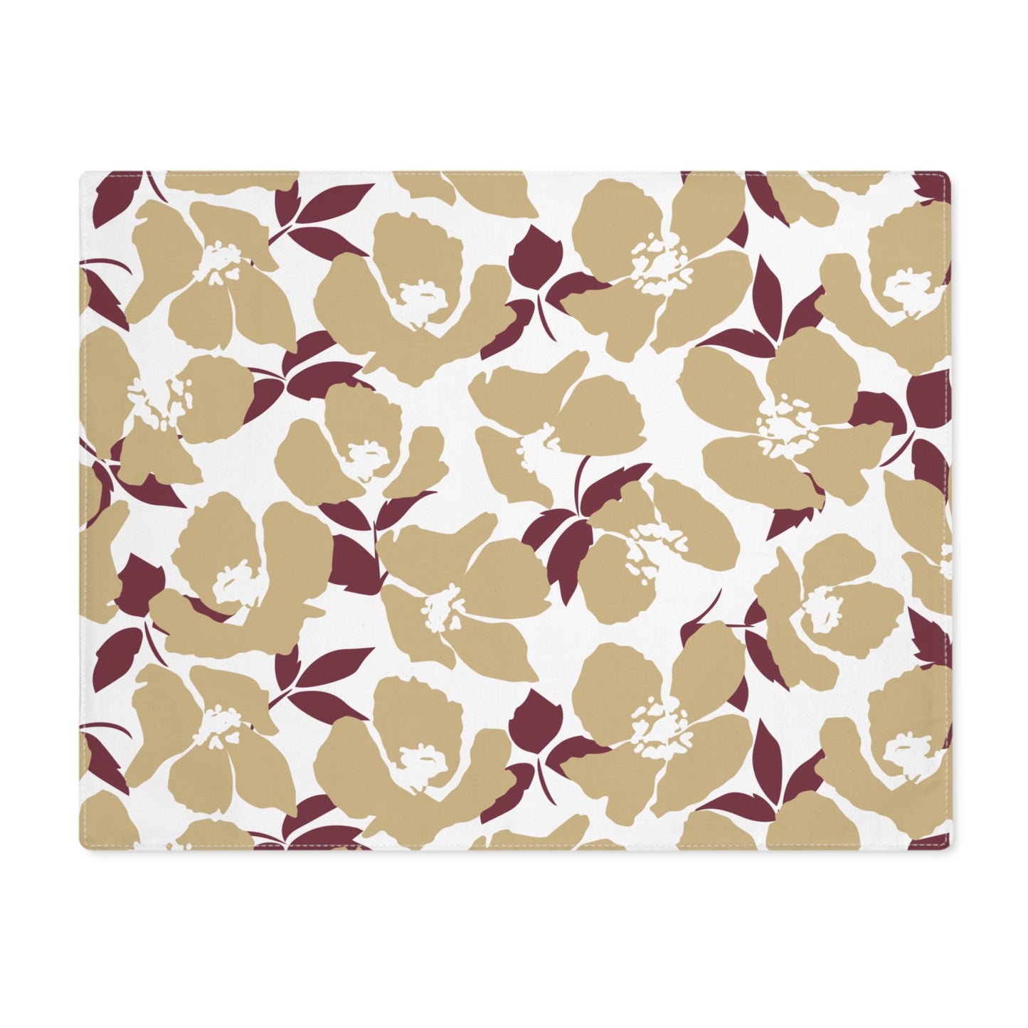 Placemat | Maroon & Gold | Poppy