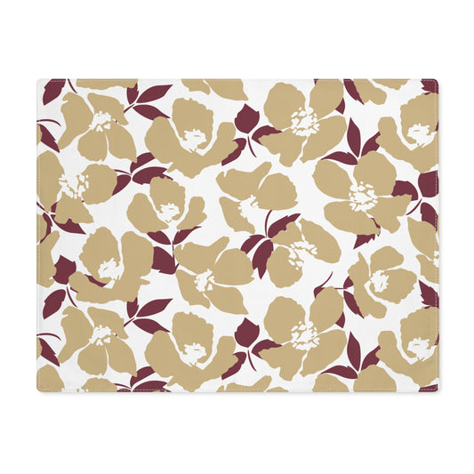 Placemat | Maroon & Gold | Poppy