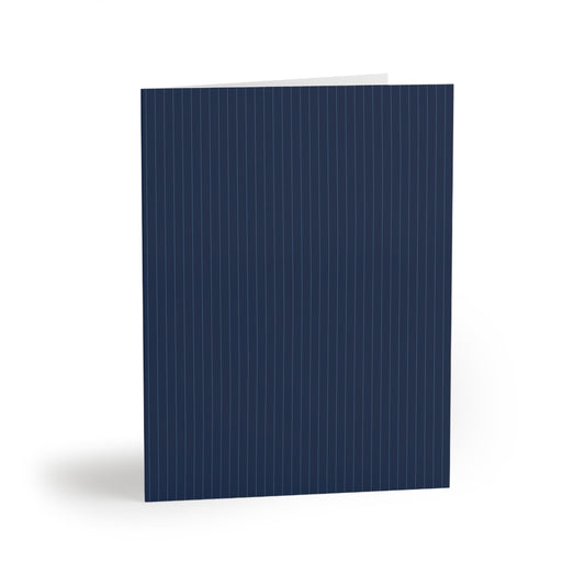 Notecards | Light Blue & White | Pinstripe