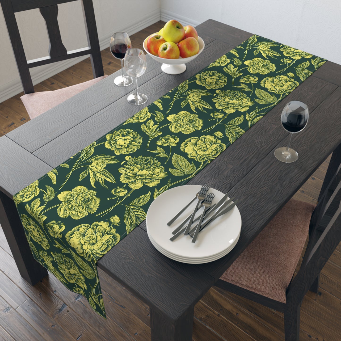 Table Runner | Eugene, Oregon | Peony