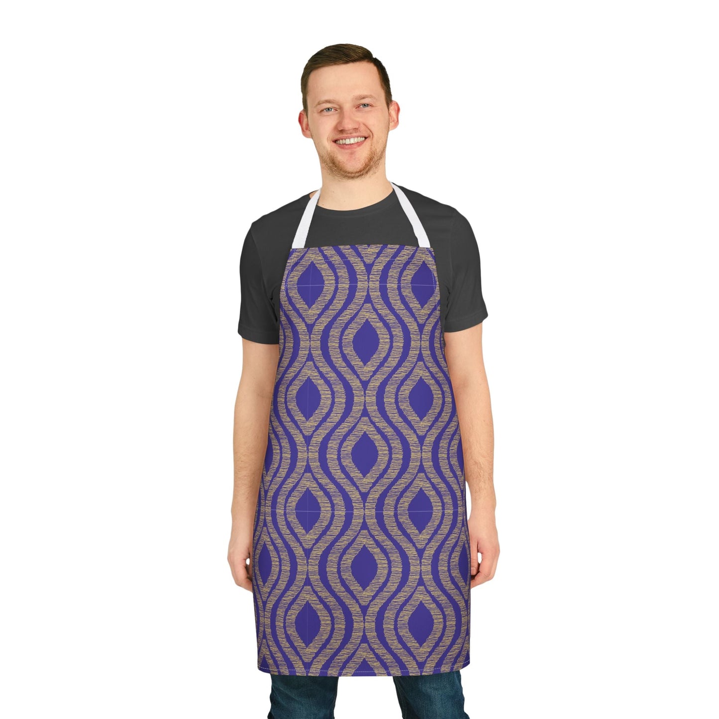 Apron | Purple & Gold | Ogee