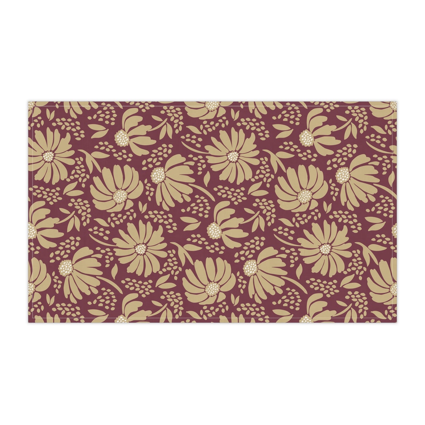 Tea Towels | Maroon & Gold | Bellis