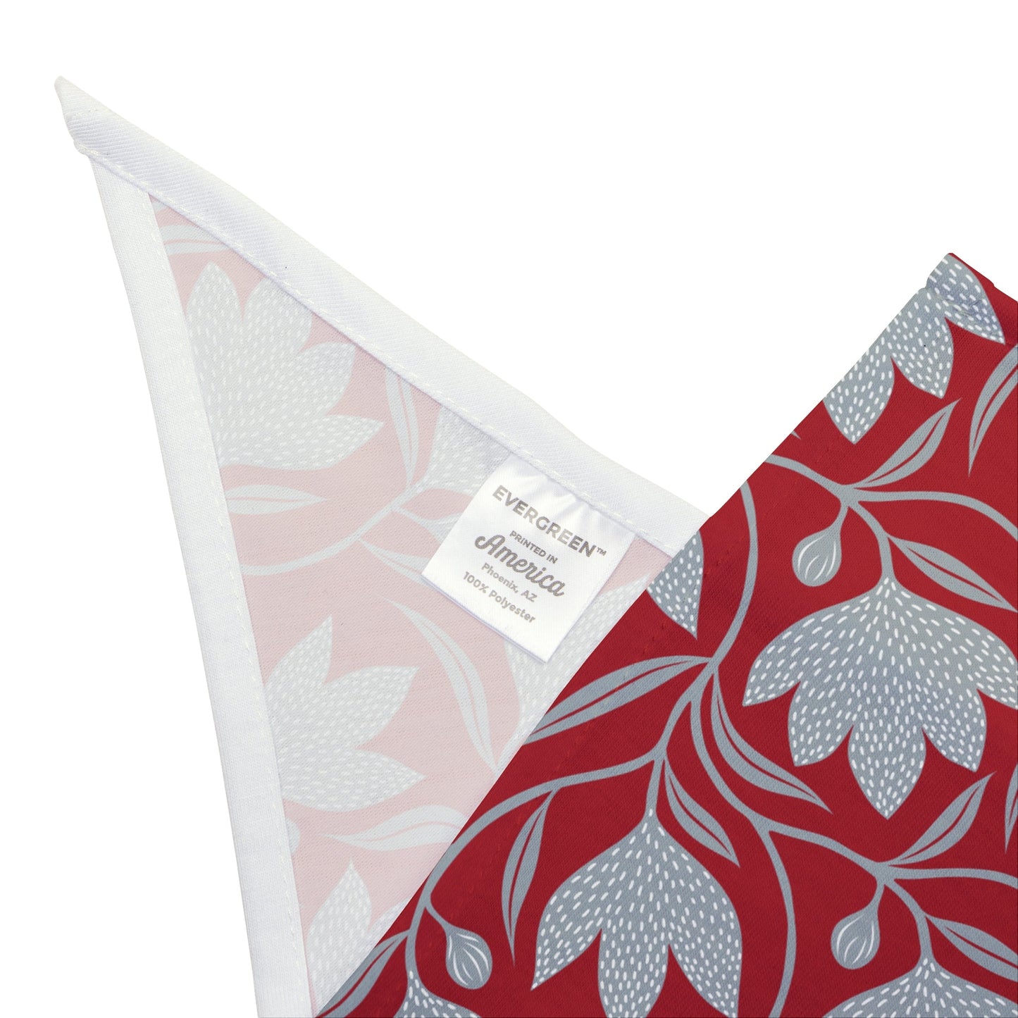 Pet Bandana | Red & Gray | Magnolia