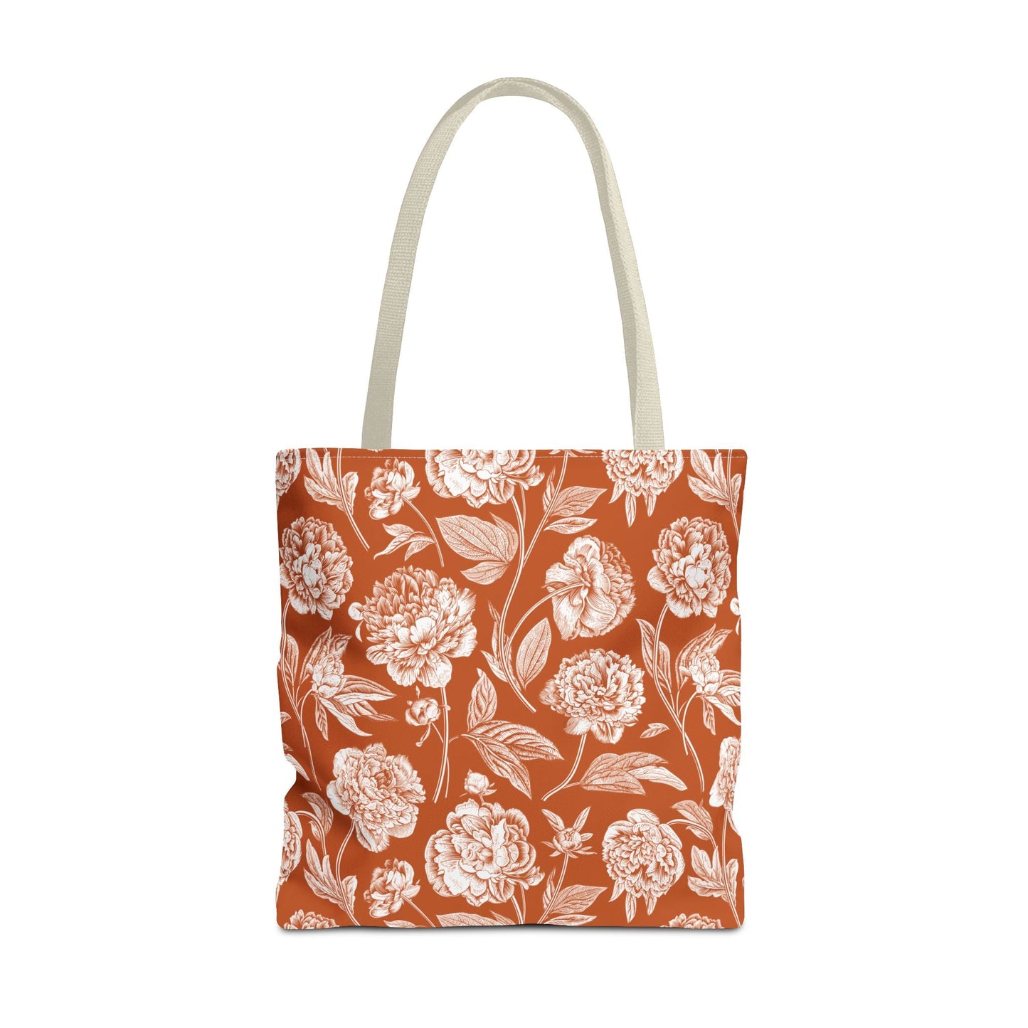 Totes | Dark Orange & White | Peony