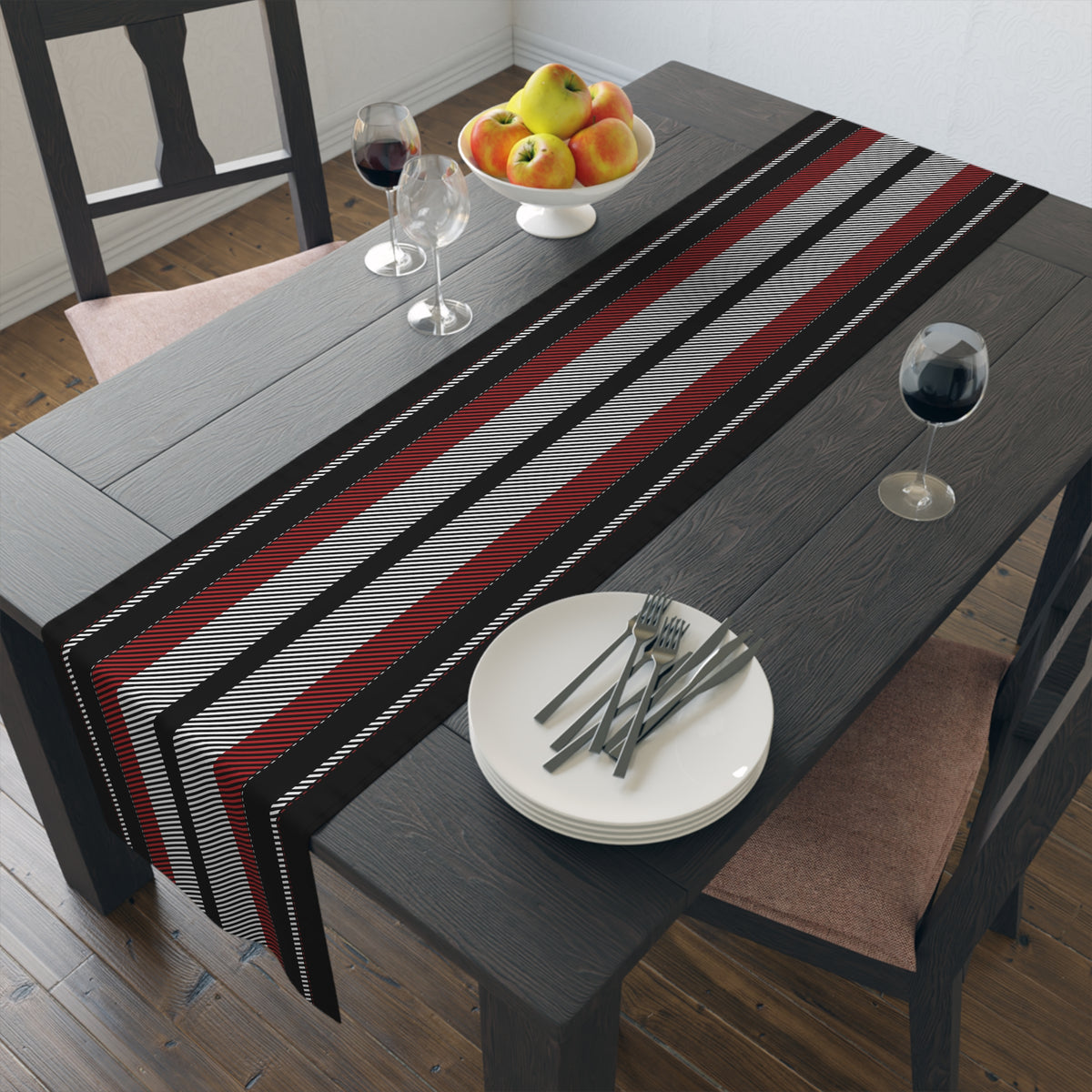 Table Runner | Salt Lake City, Utah | Stripe
