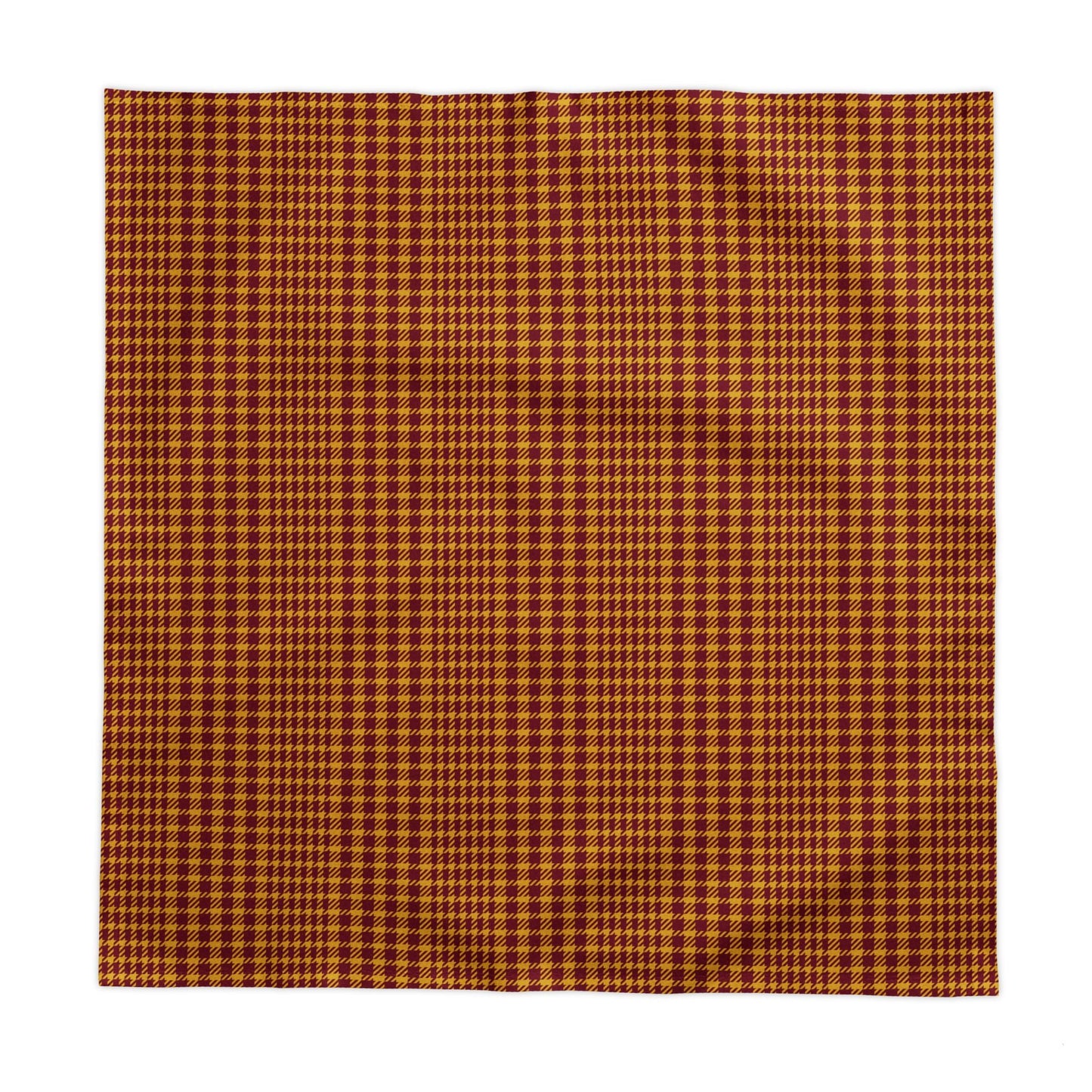 Tablecloth | Red & Yellow | Tweed