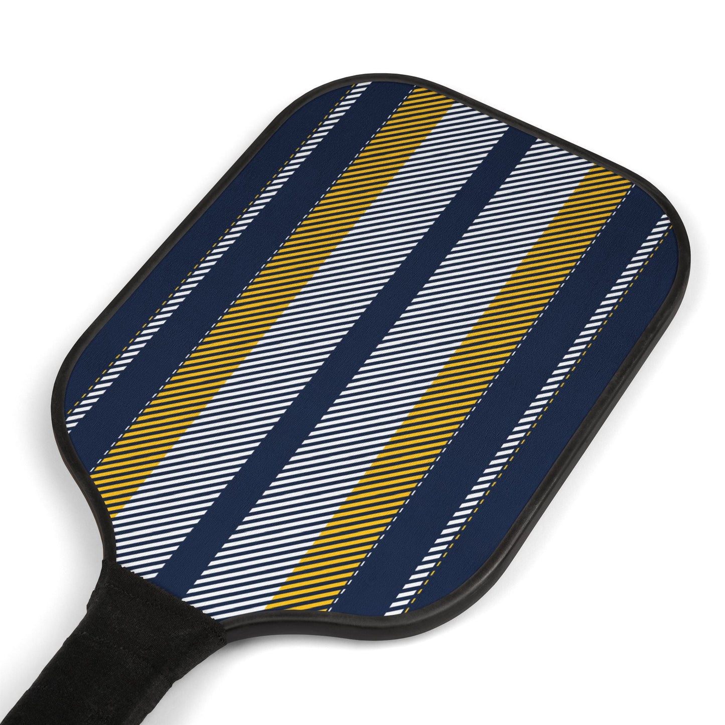 Pickleball Paddle Kit | Yellow & Blue | Stripe