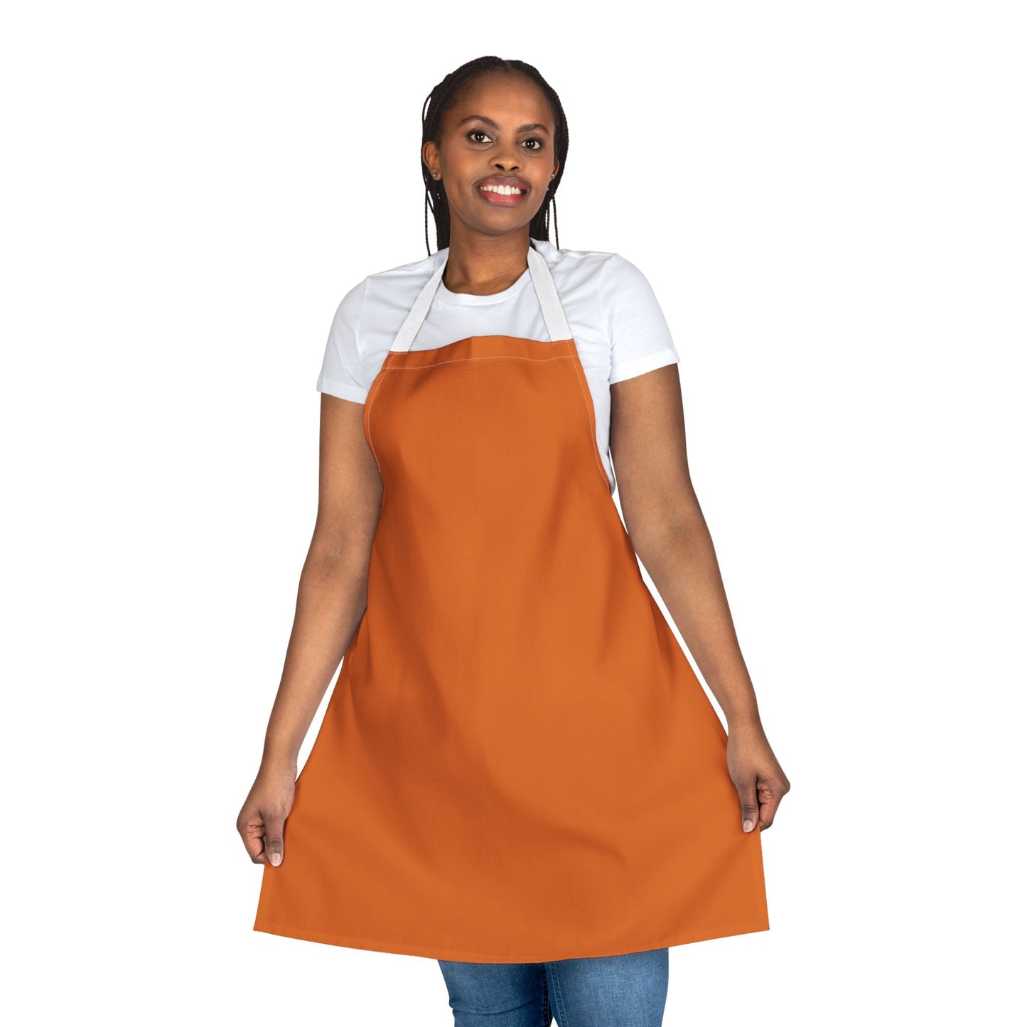 Apron | Maroon & Orange | Light