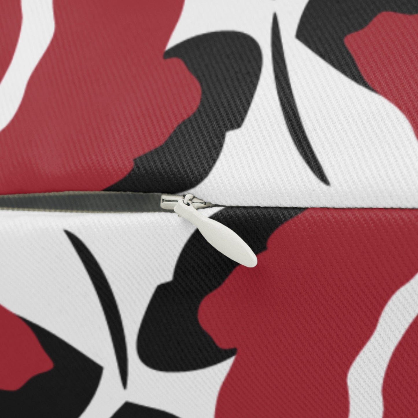 Pillow | Red & Black | Poppy