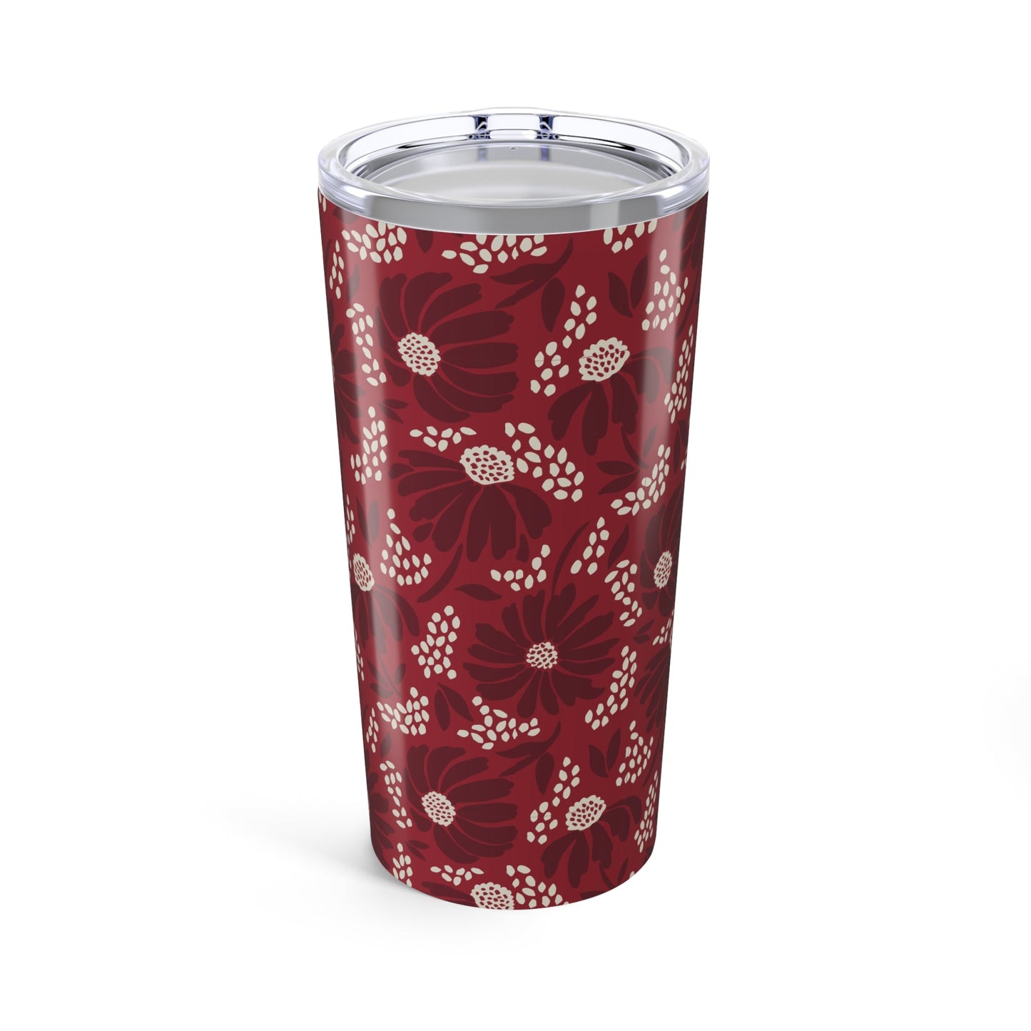 Tumbler | Maroon & White | Bellis