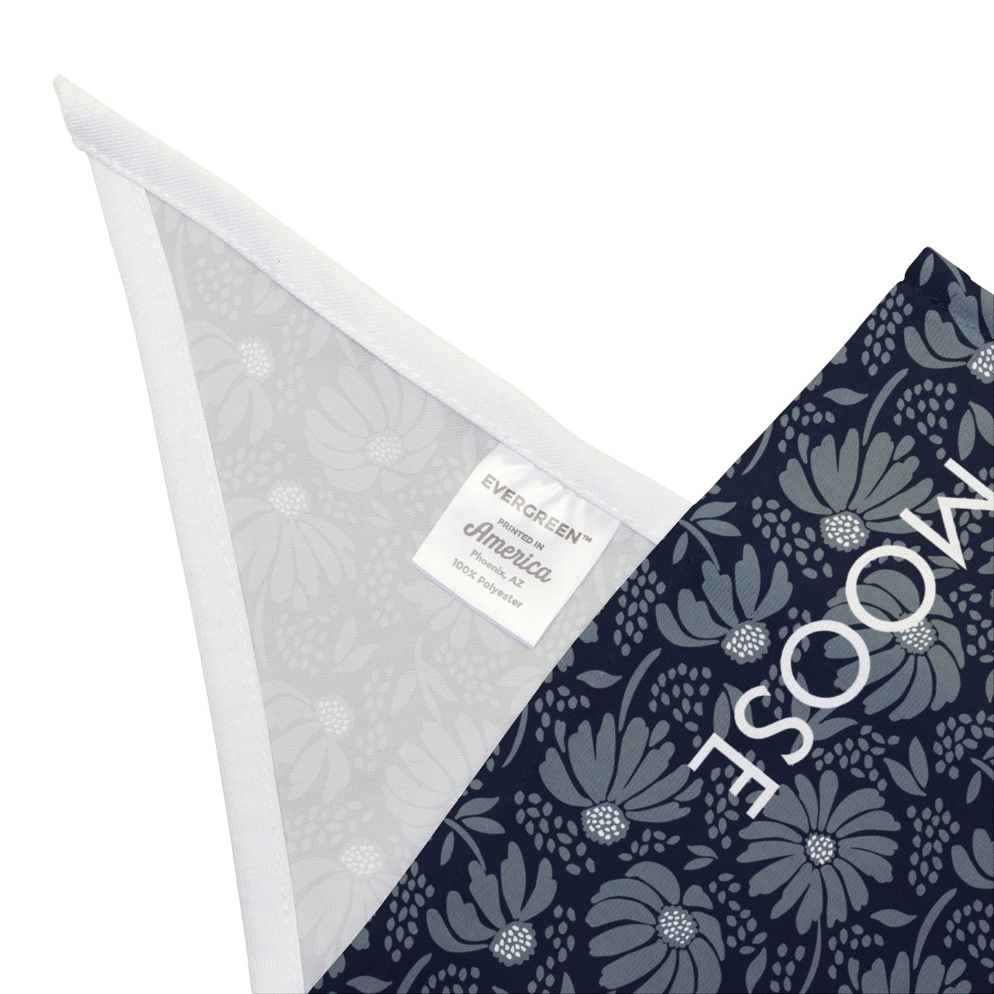 Pet Bandana- Personalized | Navy & White | Bellis