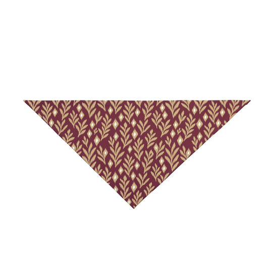 Pet Bandana | Maroon & Gold | Laurel