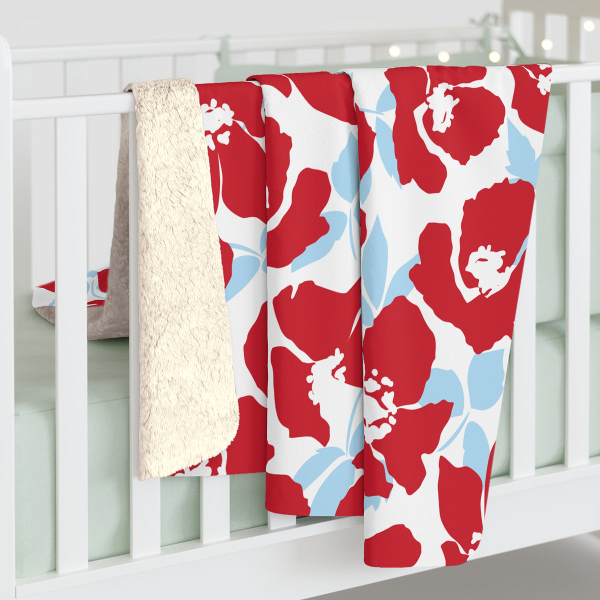 Sherpa Blanket | Oxford, Mississippi | Poppy
