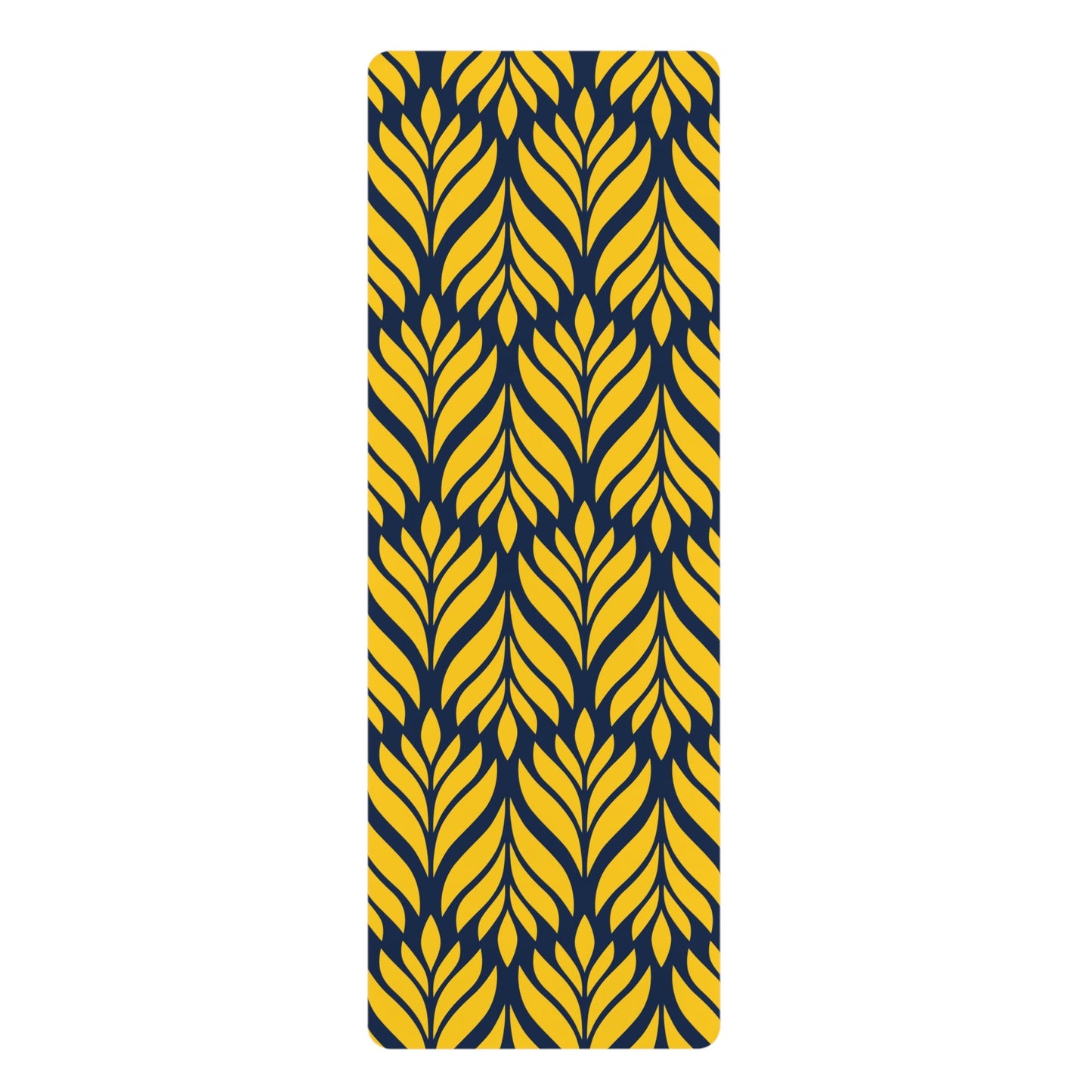 Yoga Mat | Yellow & Blue | Palm