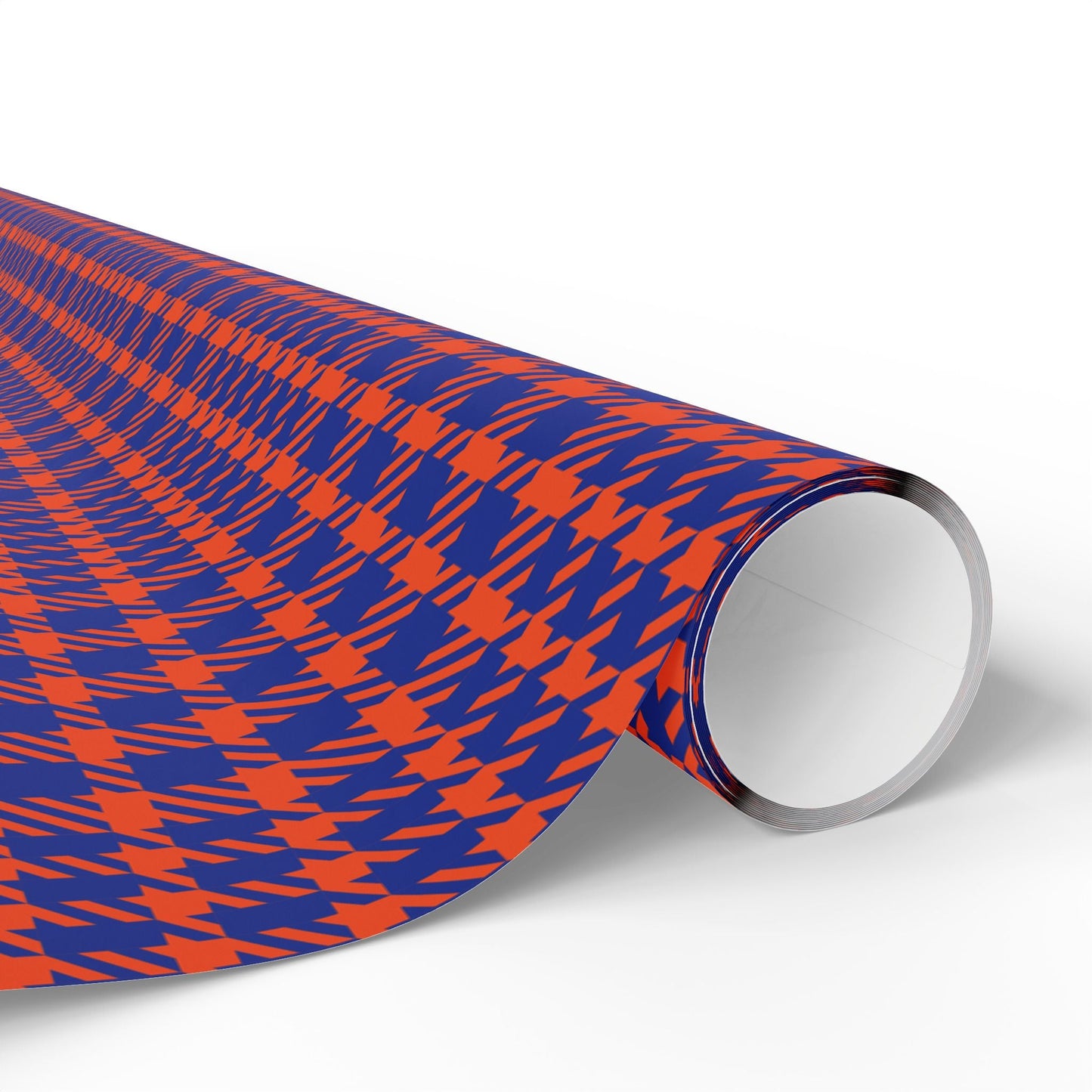 Gift Wrap | Bright Blue & Orange | Tweed