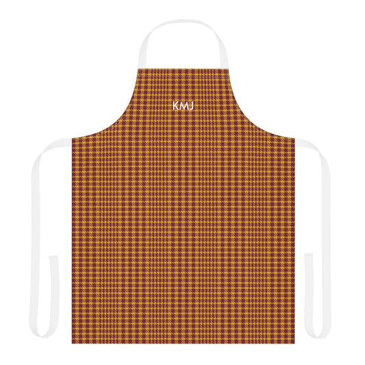 Apron - Personalized | Red & Yellow | Tweed