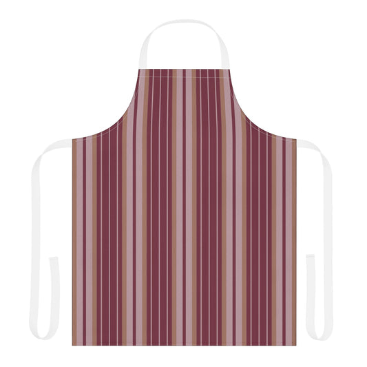 Apron | Maroon & Gold | Stripe