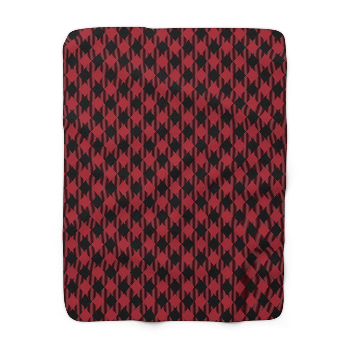 Sherpa Fleece Blanket | Athens, Georgia | Gingham