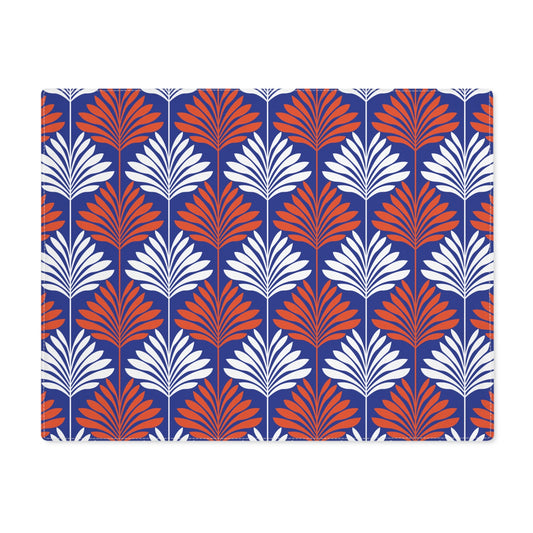 Placemat | Bright Blue & Orange | Deco