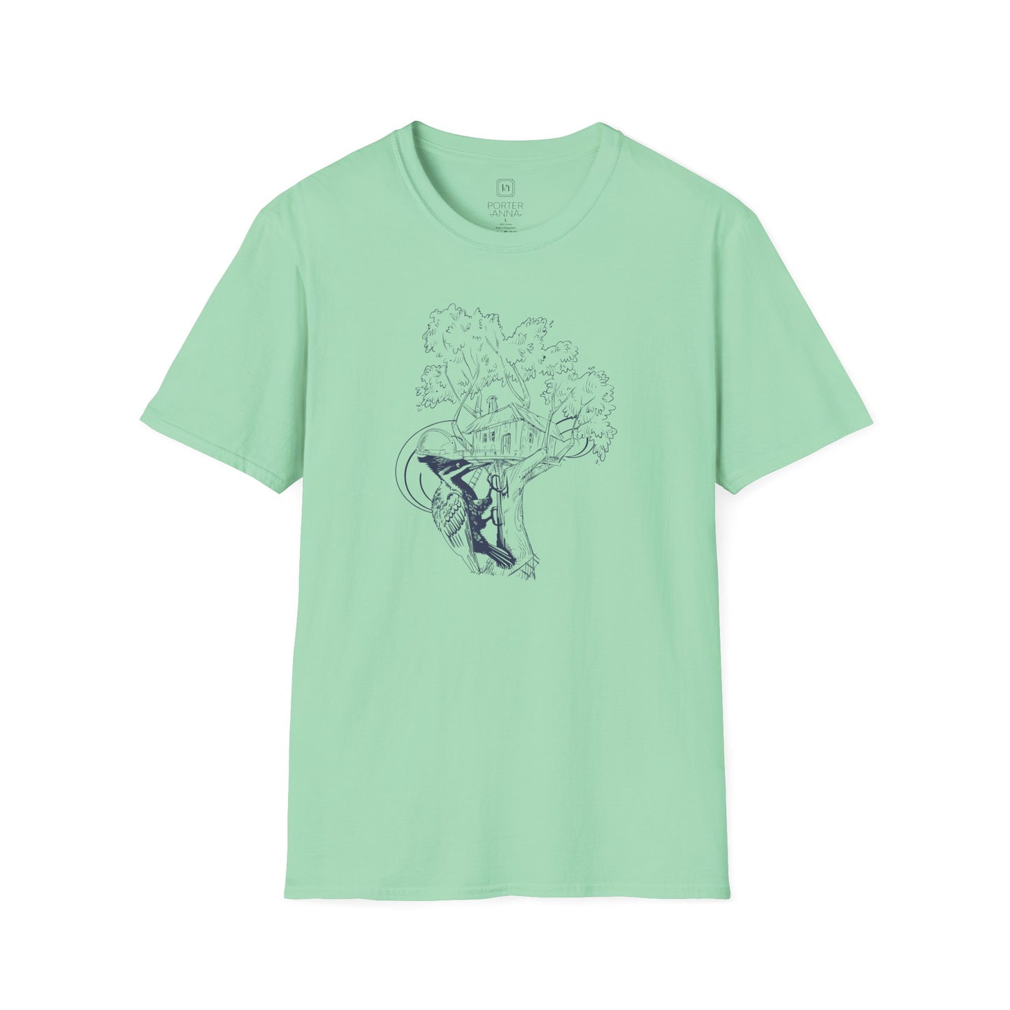 NYP Adult Tee | Woodpecker Construction