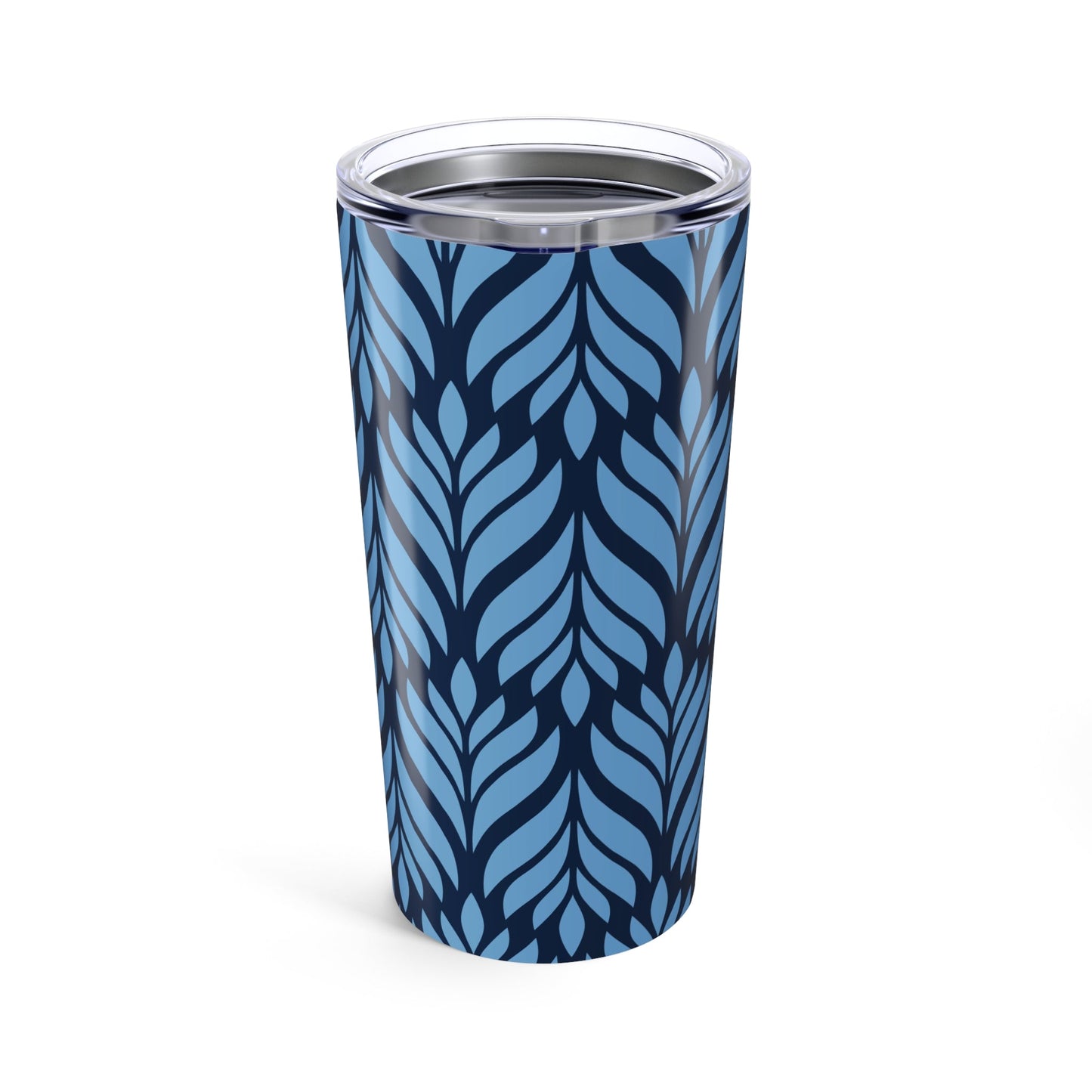 Tumbler | Light Blue & White | Palm