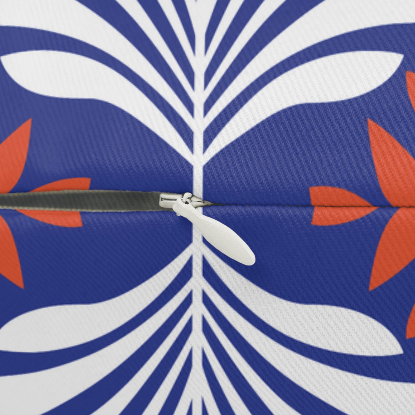 Pillow | Bright Blue & Orange | Deco