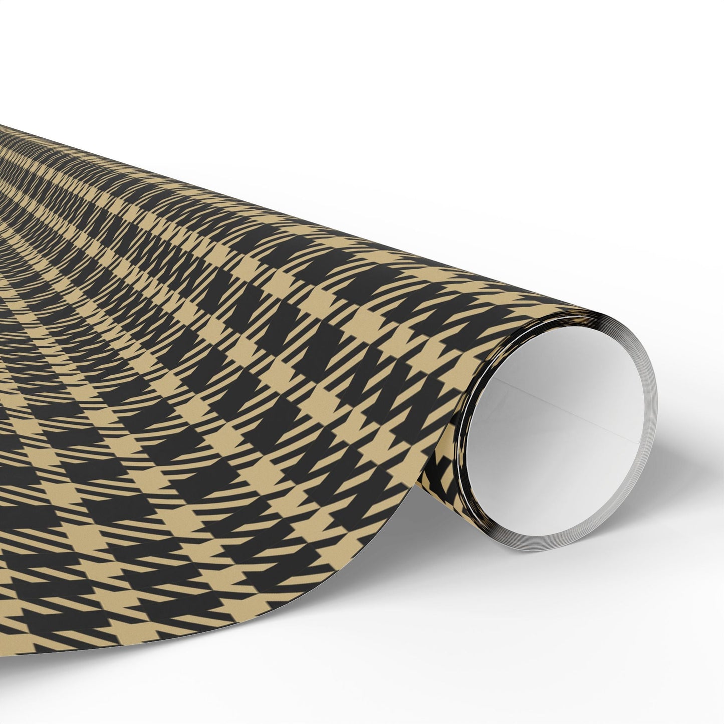 Gift Wrap | Black & Gold | Tweed