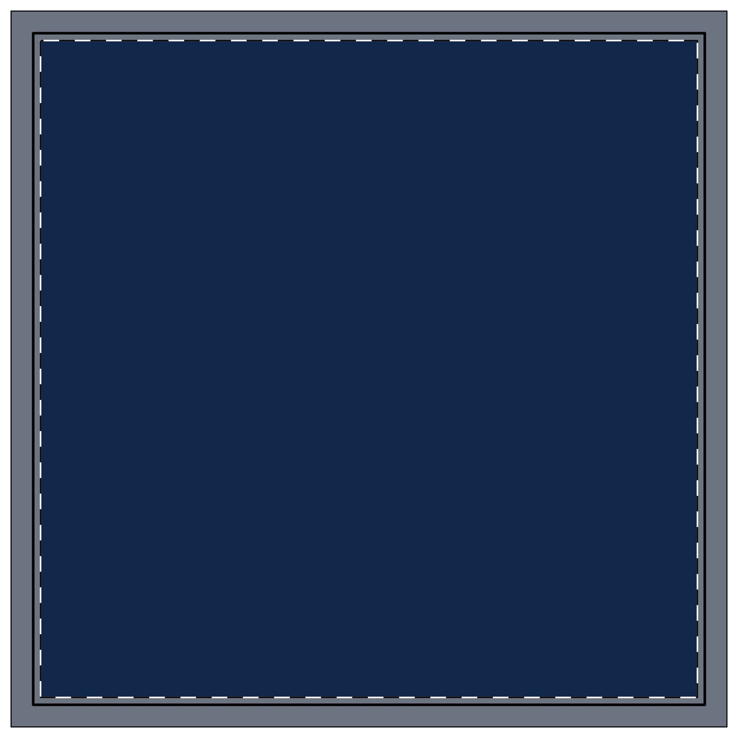 Napkins | Ann Arbor, Michigan | Dark (Blue)