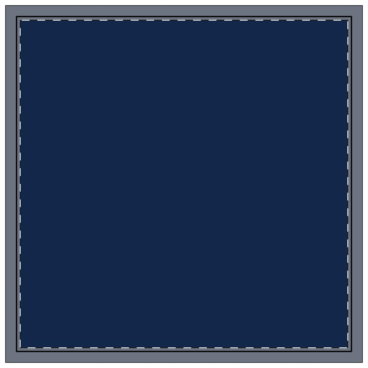 Napkins | Yellow & Blue | Dark (Blue)