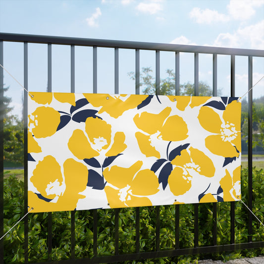 Banner | Yellow & Blue | Poppy