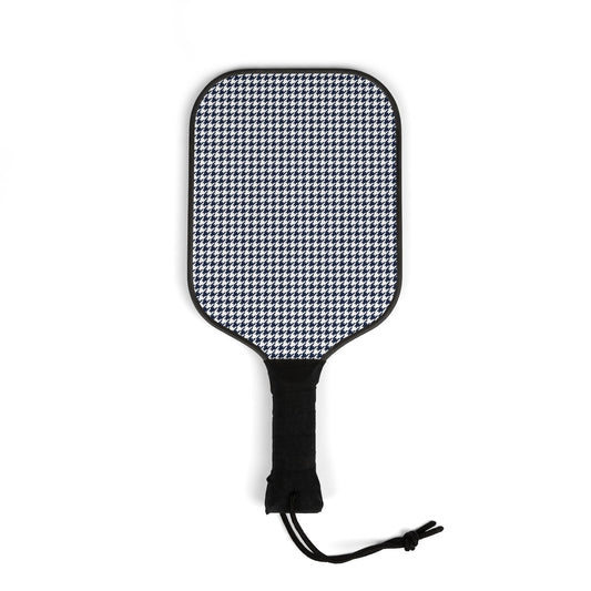 Pickleball Paddle Kit | Navy & White | Houndstooth