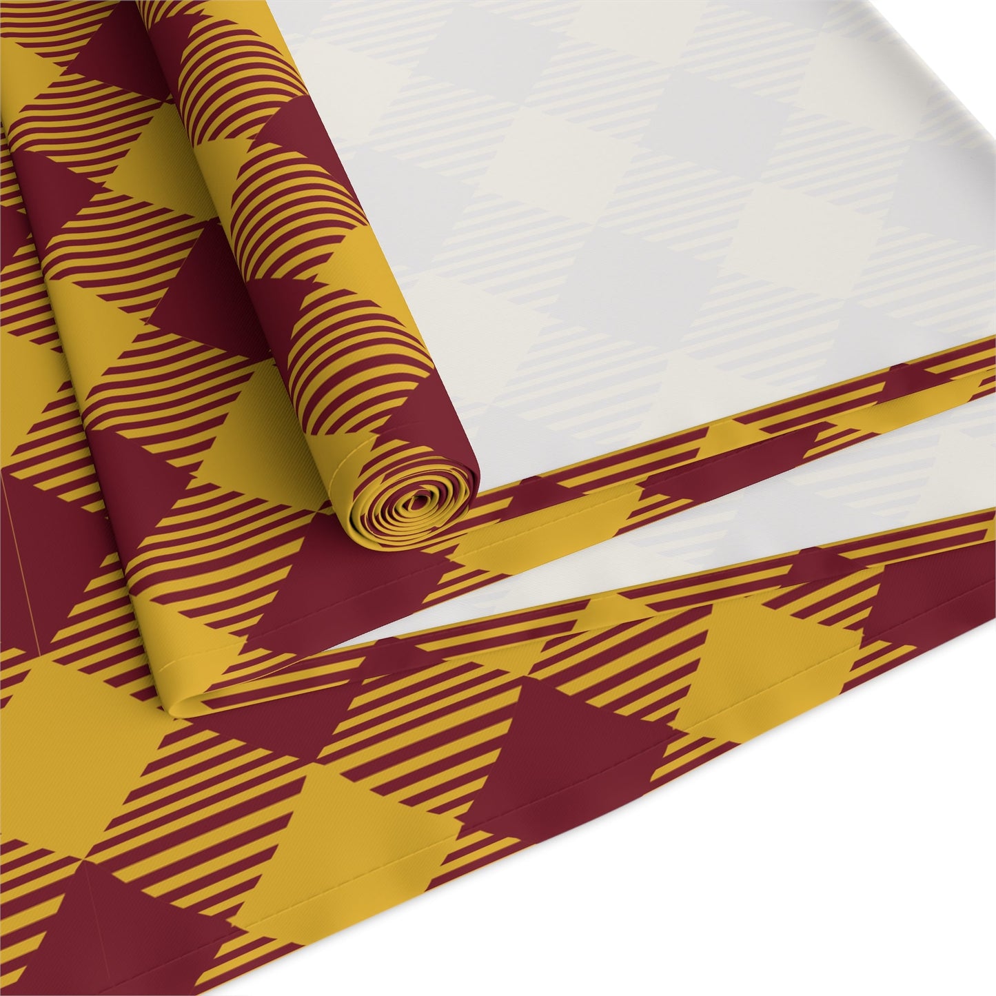 Table Runner | Red & Yellow | Gingham