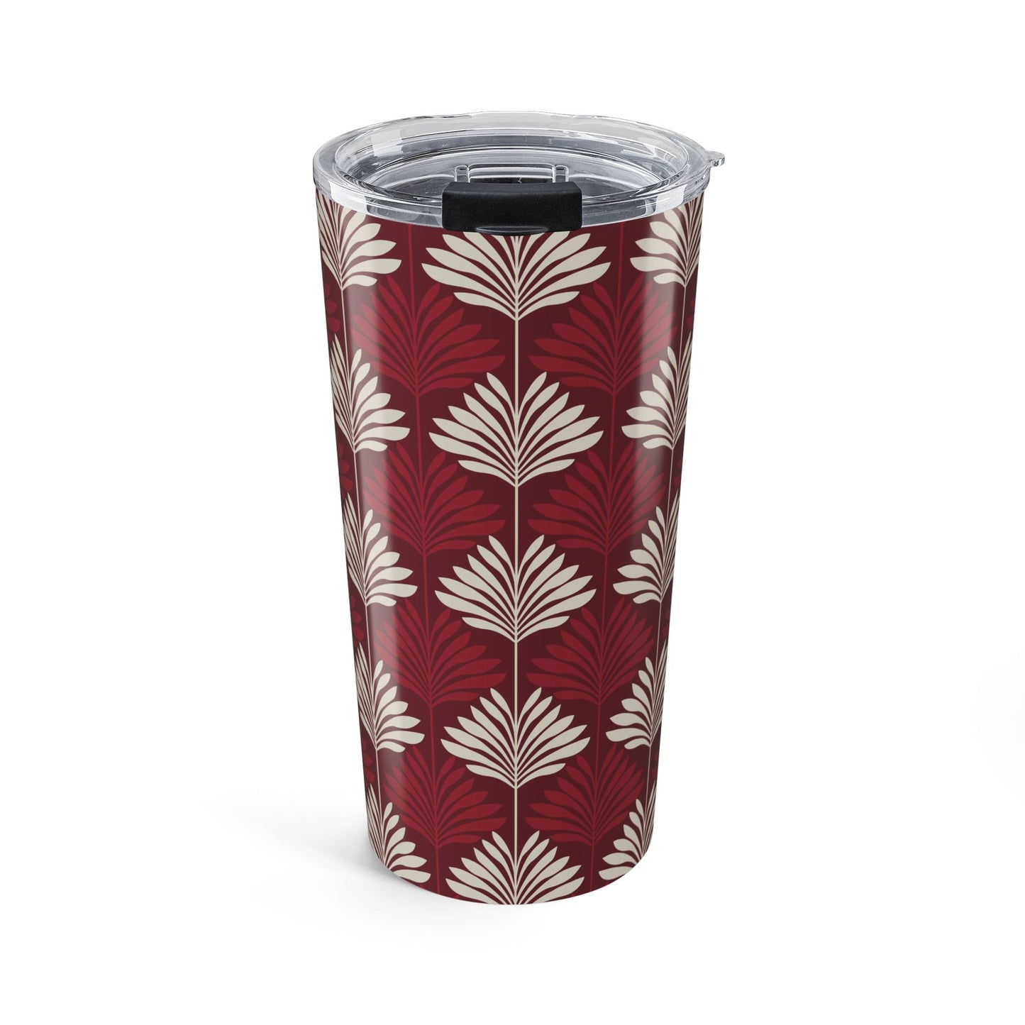 Tumbler | Maroon & White | Deco
