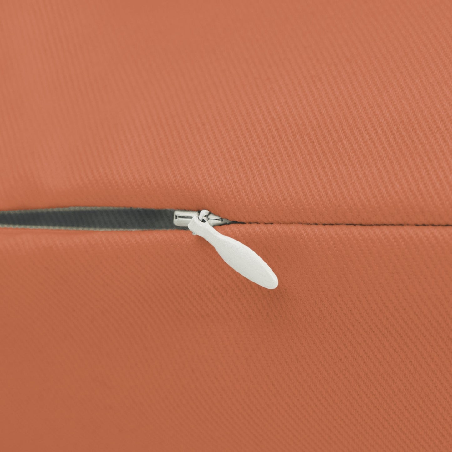 Pillow | Dark Orange & White | Light
