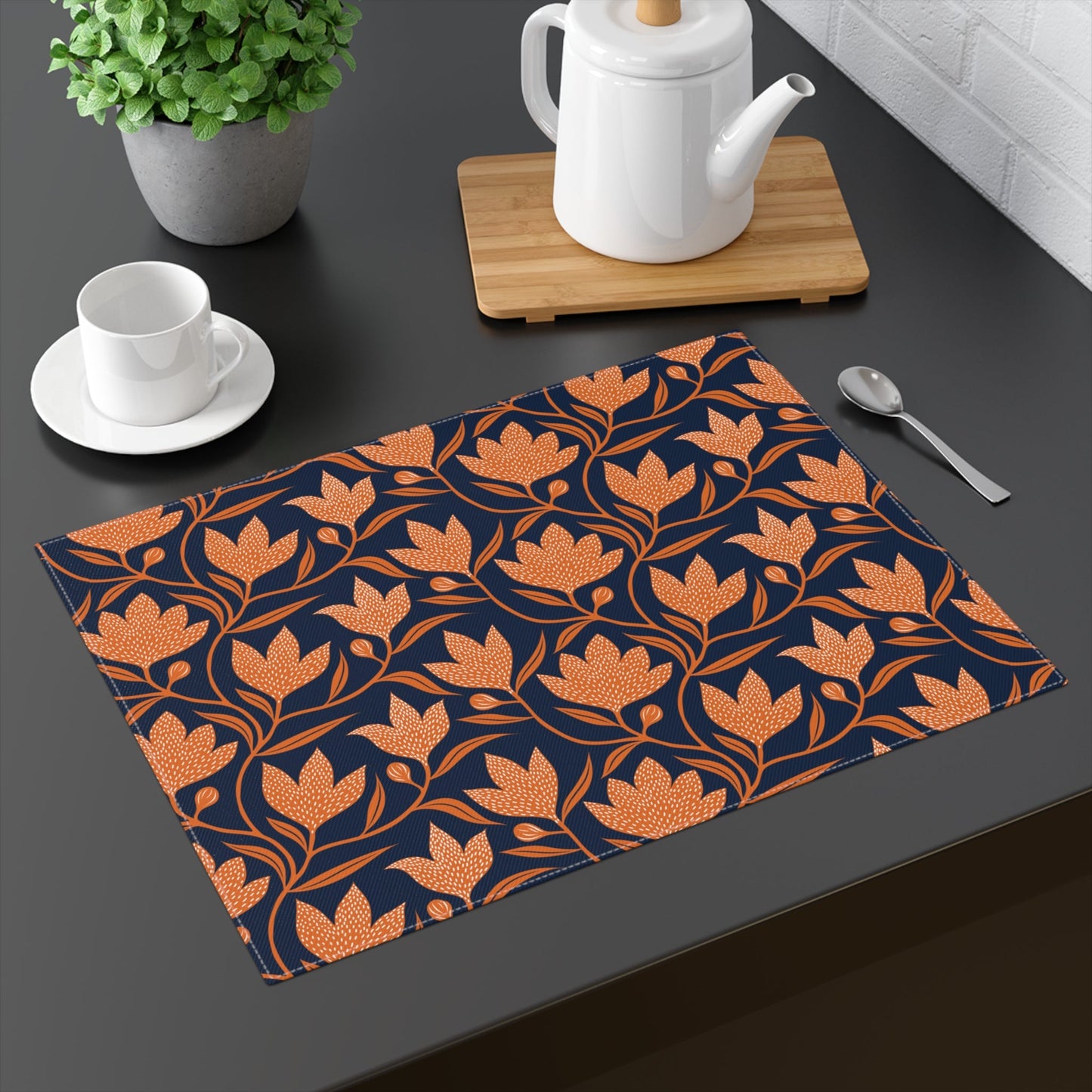 Placemat | Orange & Blue | Magnolia