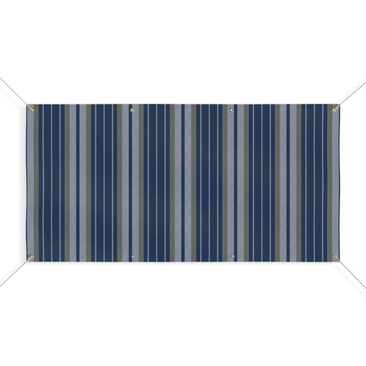 Banner | Gold & Blue | Stripe