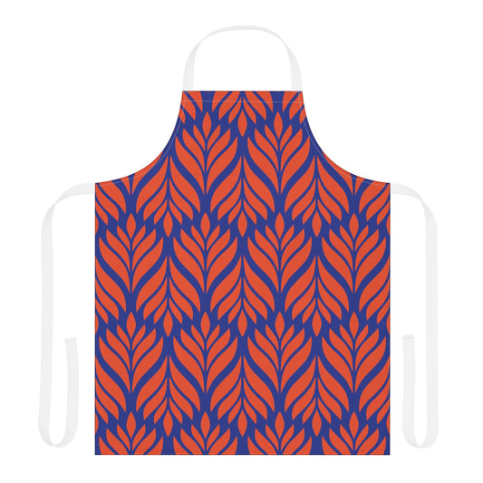 Apron | Bright Blue & Orange | Palm