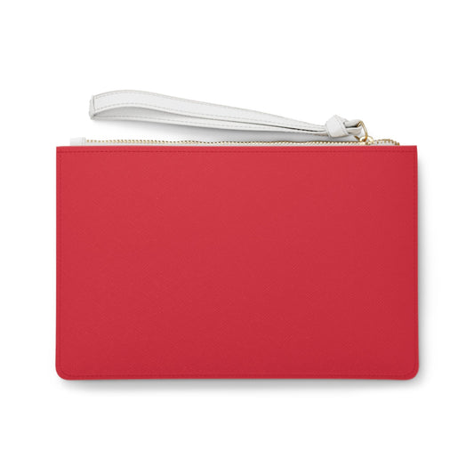 Clutch Bag | Red & Black | Light