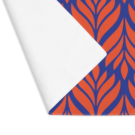 Placemat | Bright Blue & Orange | Palm