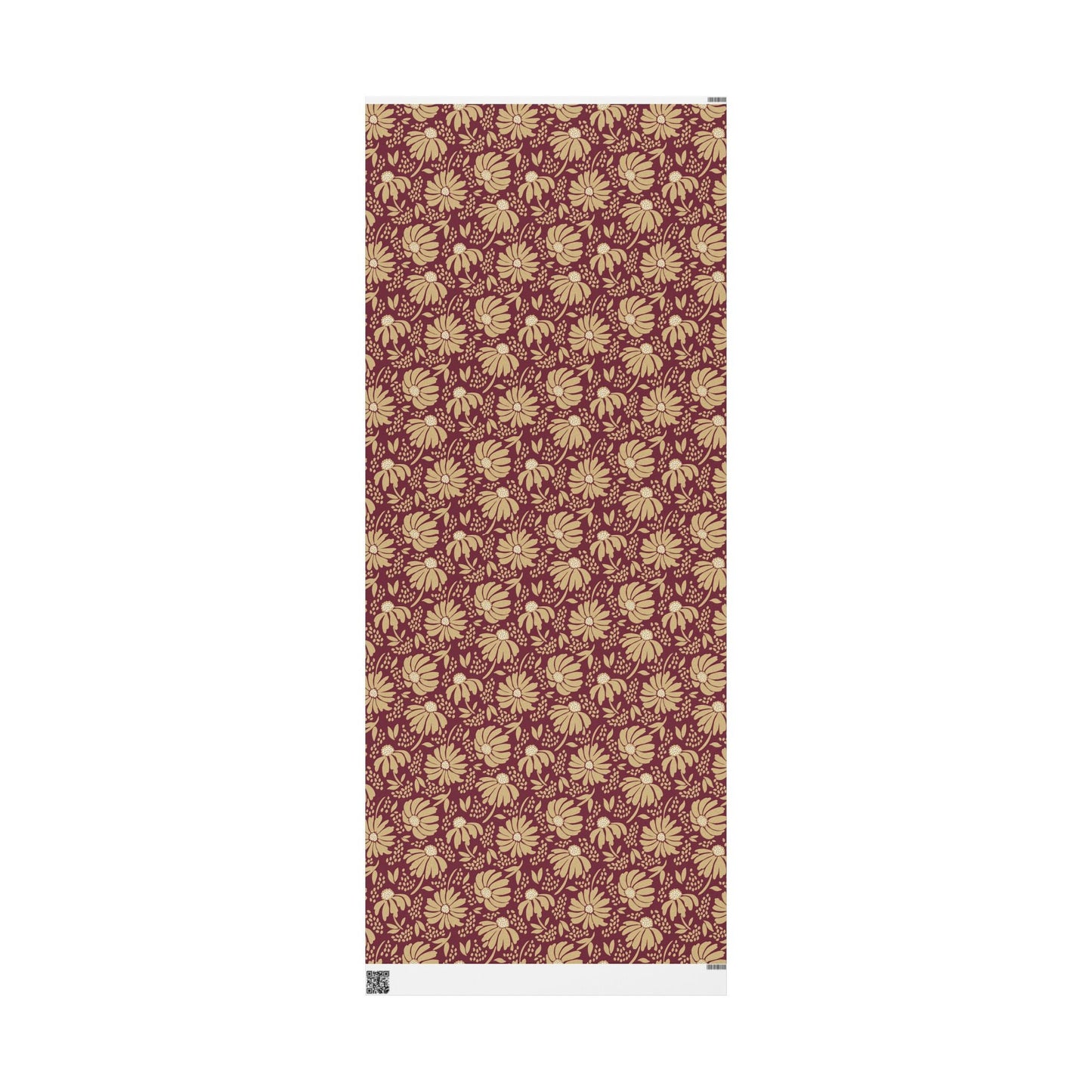 Gift Wrap | Maroon & Gold | Bellis