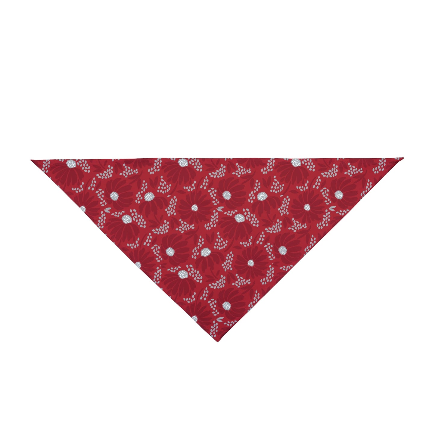 Pet Bandana | Red & Gray | Bellis