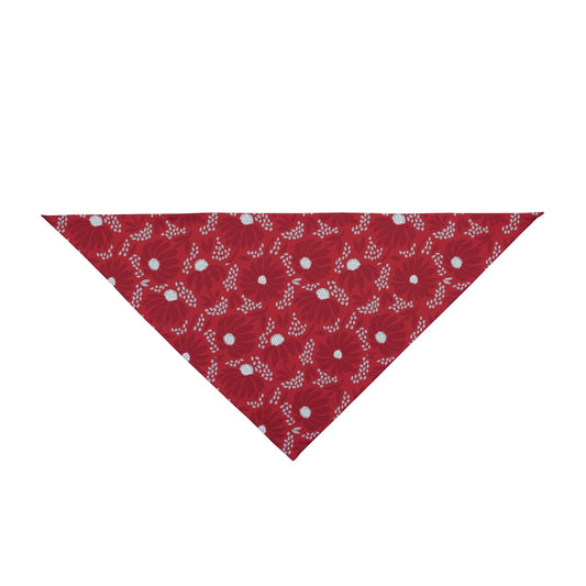 Pet Bandana | Red & Gray | Bellis