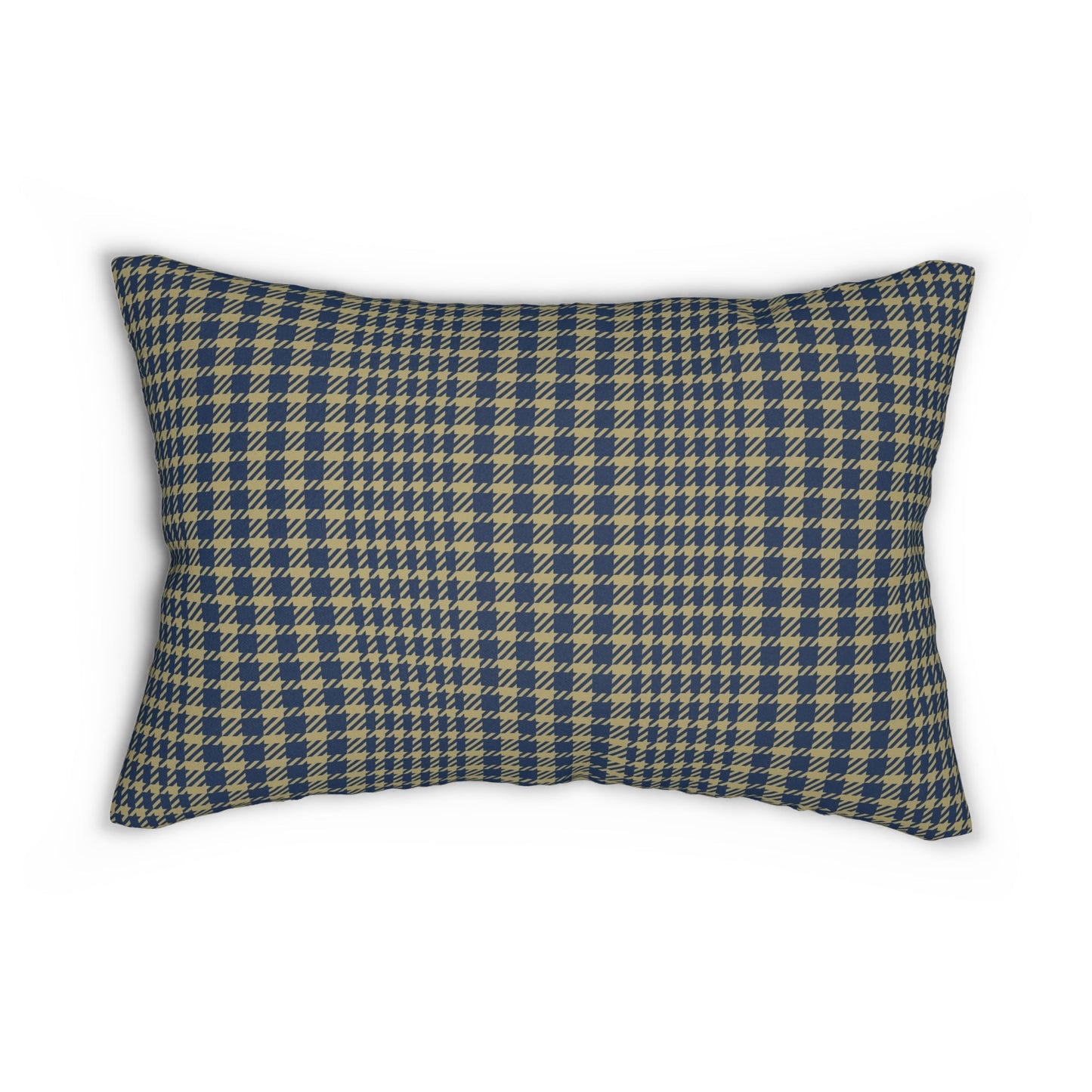 Pillow | Blue & Gold | Tweed